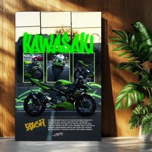 تابلوشاسی موتورسنگین کاوازاکیzx 6R