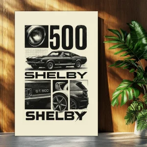 تابلوشاسی ماشین اسپرت  shel by 500
