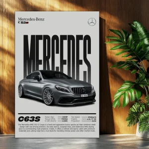 تابلوشاسی ماشین مرسدس بزن c63s