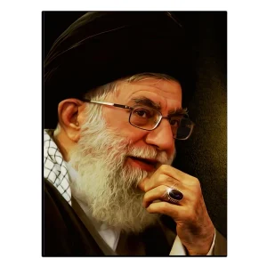 تابلوشاسی آیت‌الله خامنه‌ای رهبر قائد شهید  کد 0100