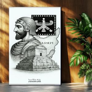 تابلوشاسی عکس کوروش کد 088z آماده ارسال
