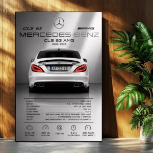 تابلوشاسی ماشین مرسدس بنز cls 63 کد۴۴a