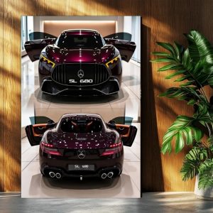 تابلوشاسی ماشین سوپر لوکس  مرسدس بنز SL 680 کد 11F