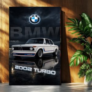قاب عکس شاسی ماشین BMW 2002 جوانان کد05b