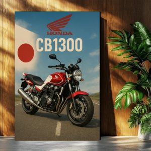 تابلوشاسی زیبا موتورسنگین سی بی ۱۳۰۰ هندا کد 03s