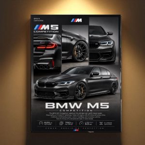 تابلو شاسی  ماشین لوکس  bmw m5 کد۷۷۷