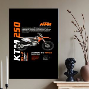 تابلو شاسی موتور Ktm 250 ccکد ۷۲د
